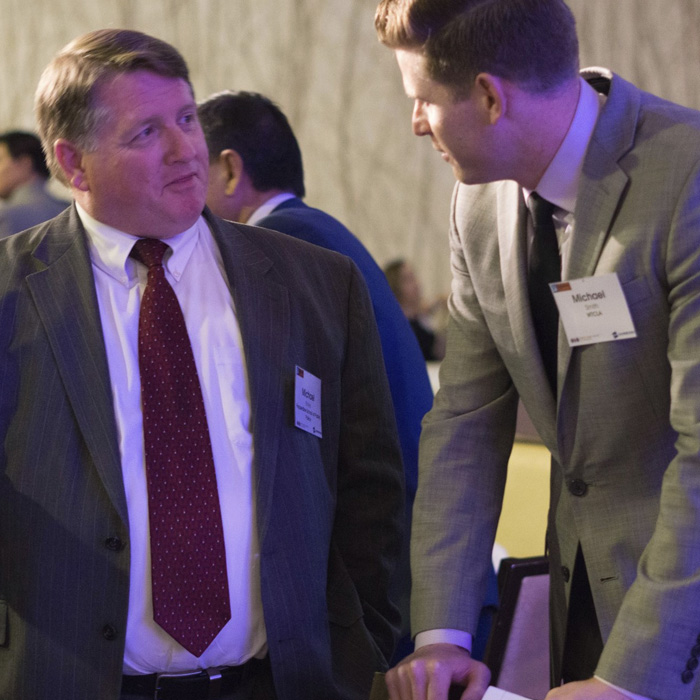 Michael Shires : Associate Professor of Public Policy at Pepperdine University School of Public Policy (left)