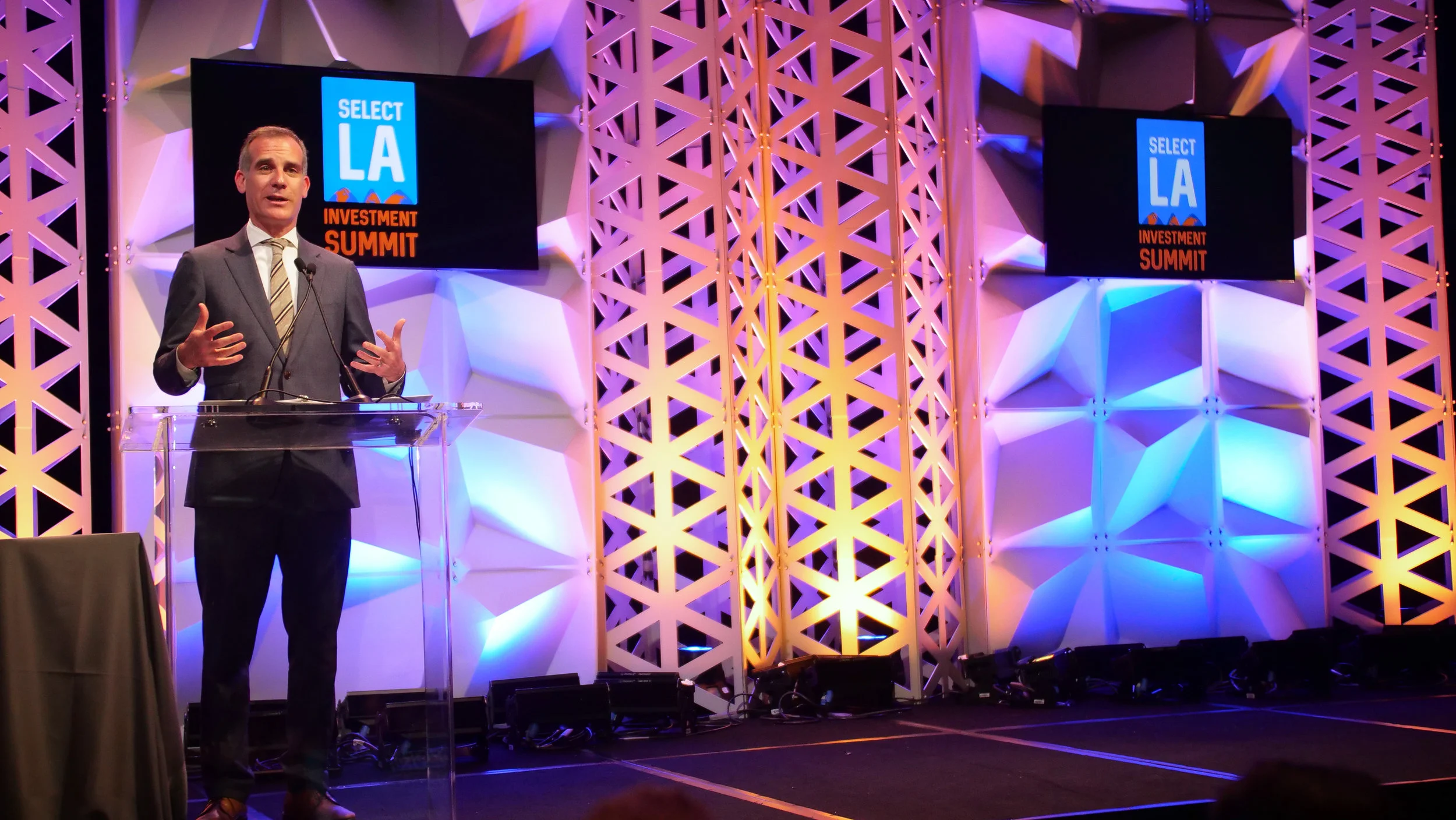 City of Los Angeles Mayor Eric Garcetti