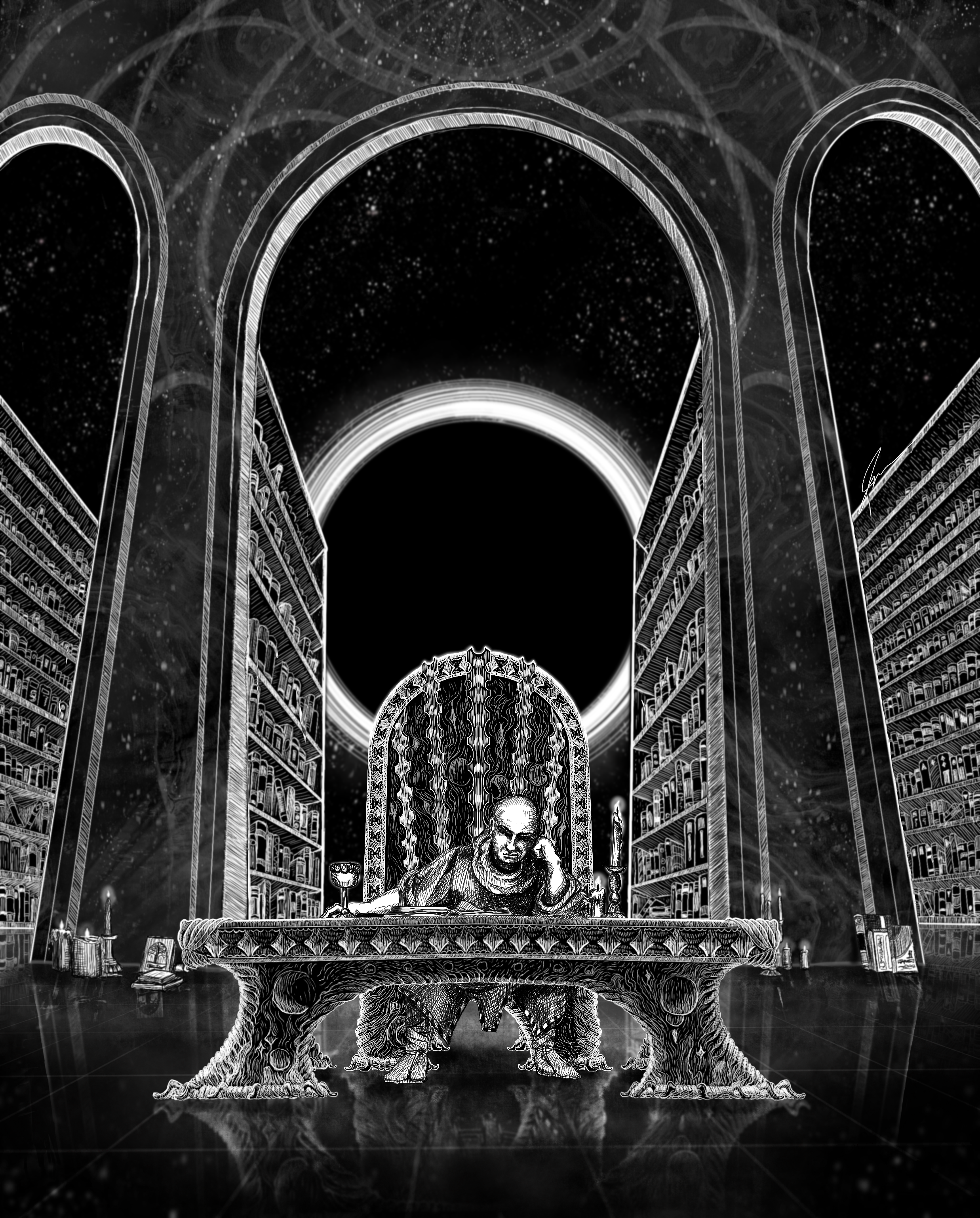 The Library at the End of the Universe