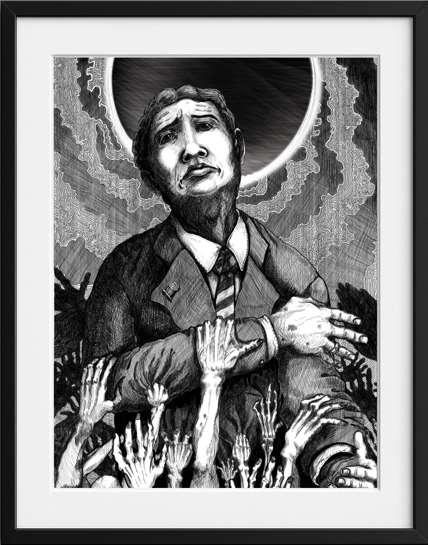 Print after framing (product not sold with frame)