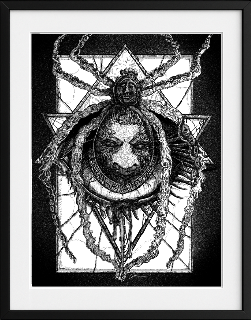 Print after framing (product not sold with frame)