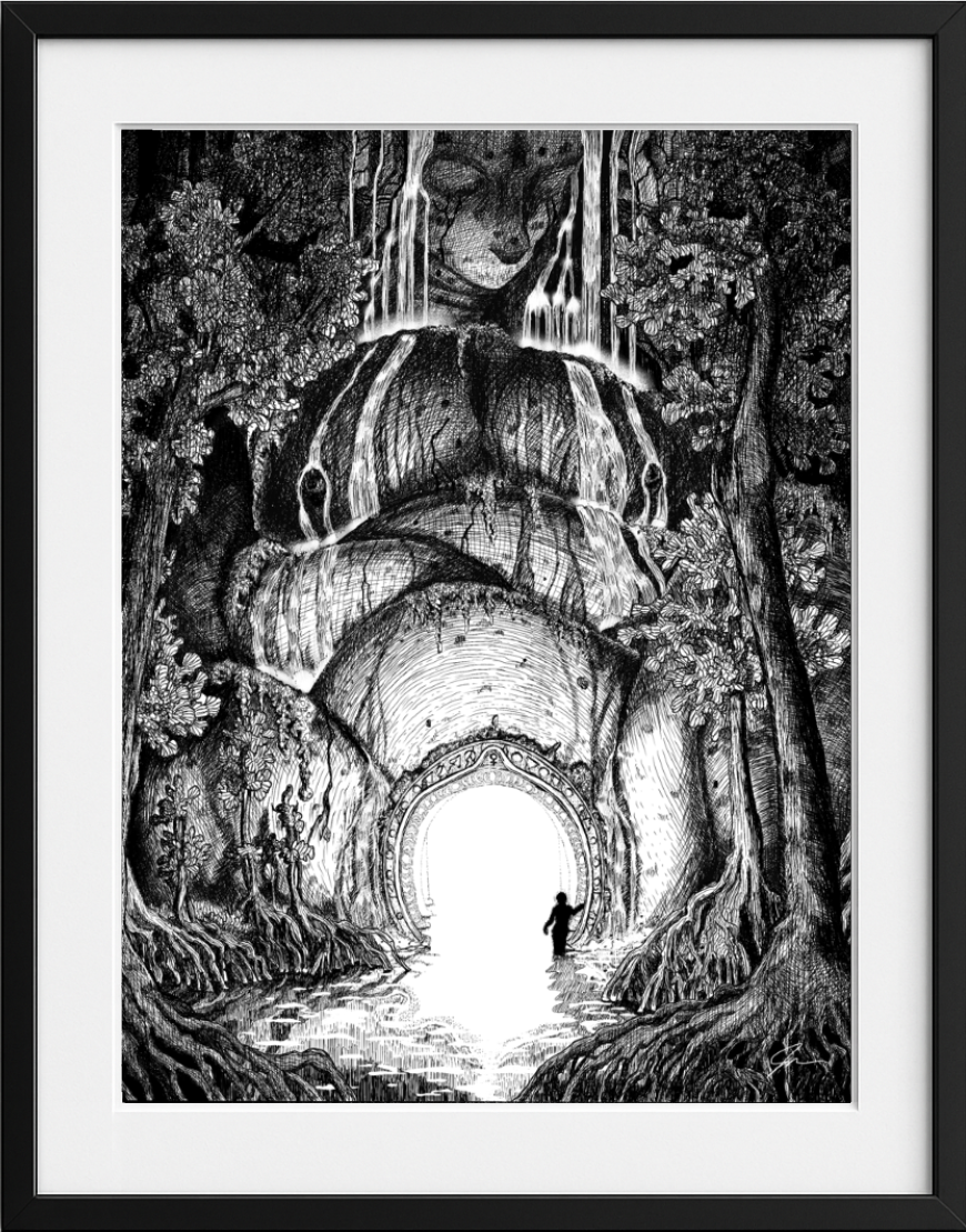 Print after framing (product not sold with frame)