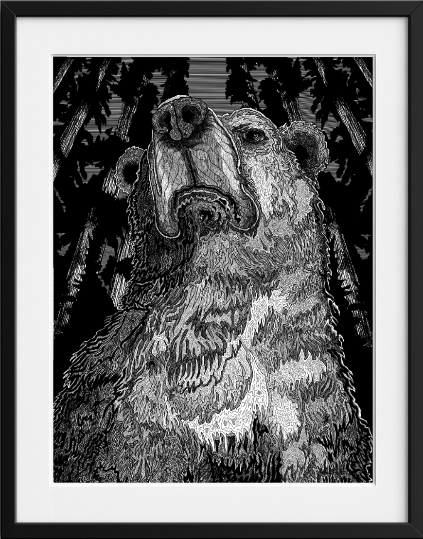 Print after framing (product not sold with frame)