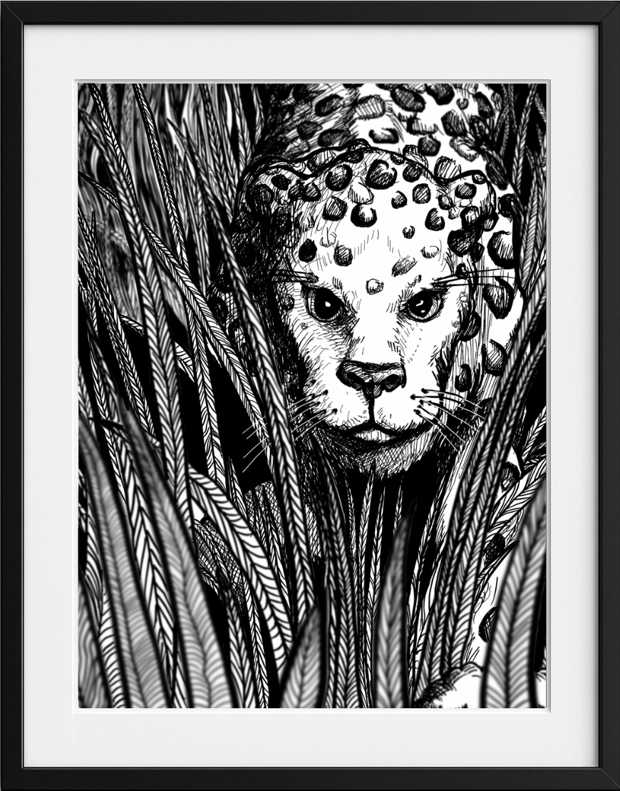 Print yourself after downloading and frame for a fun piece of wall art. (Frame not included in download.)