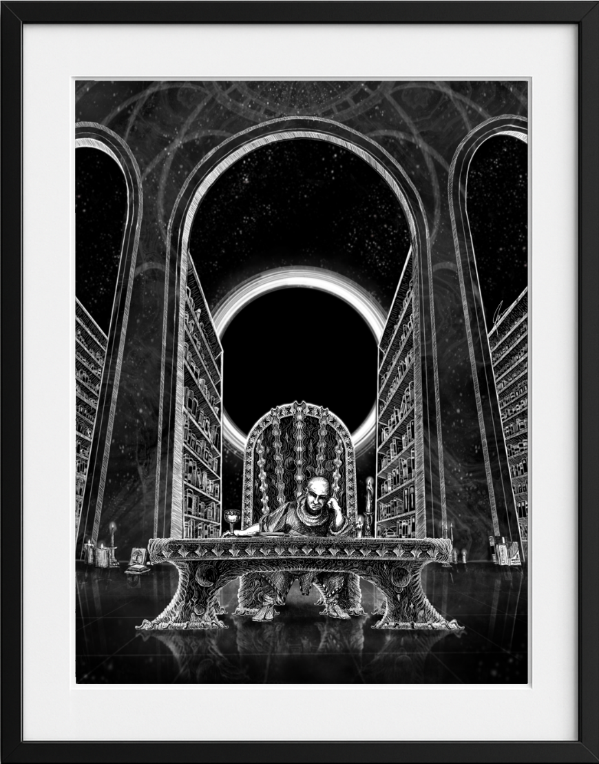 Print after framing (product not sold with frame)