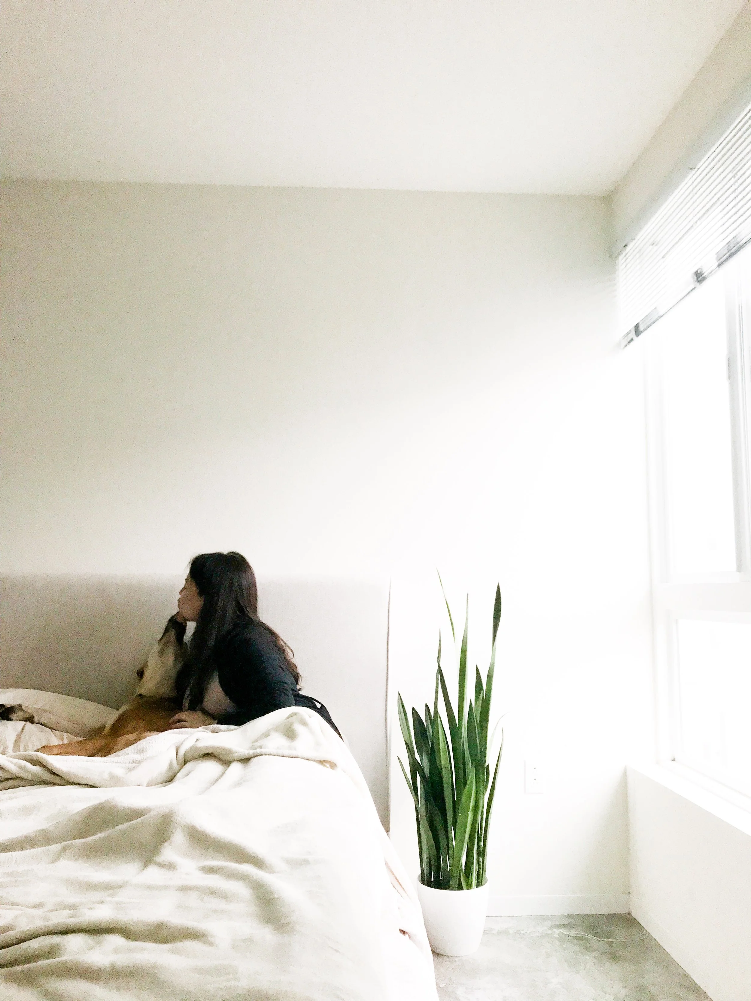  Project for @reclinernyc featuring Black Lounger Robe, bamboo fabric  