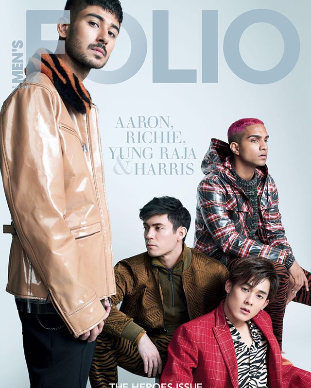 Had so much fun on this cover shoot with @mensfolio showcasing these talented local artistes just in time for National Day! 
Hair by Me using @kevinmurphy_singapore