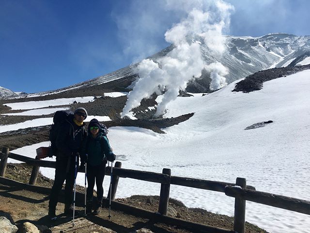 To summit 2291m Mt Asahidake with literal sweat and tears, is probably one of the hardest thing I've done. Descended through a snow storm with a frost-bitten face and bits of snow flying into my eye. I'm glad I held on and made it to the top. Promise