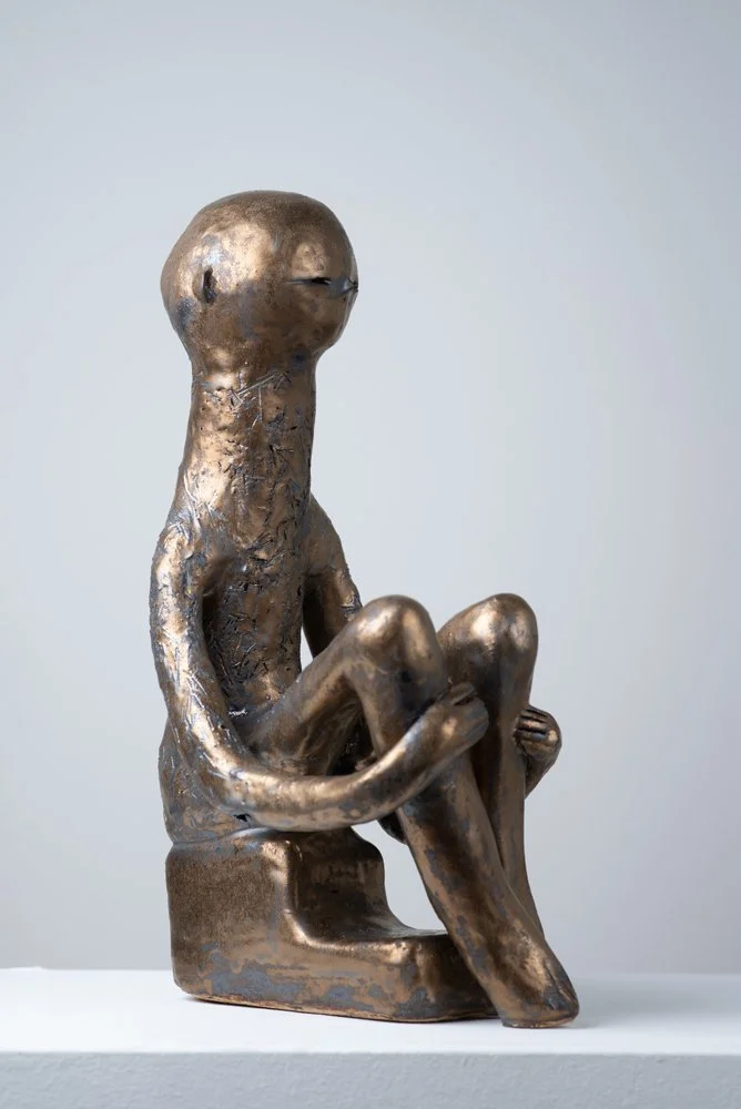 Man sitting, 2025