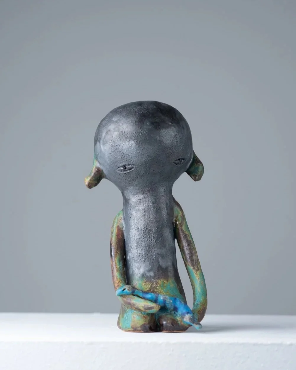 Boy with snake, 2026
