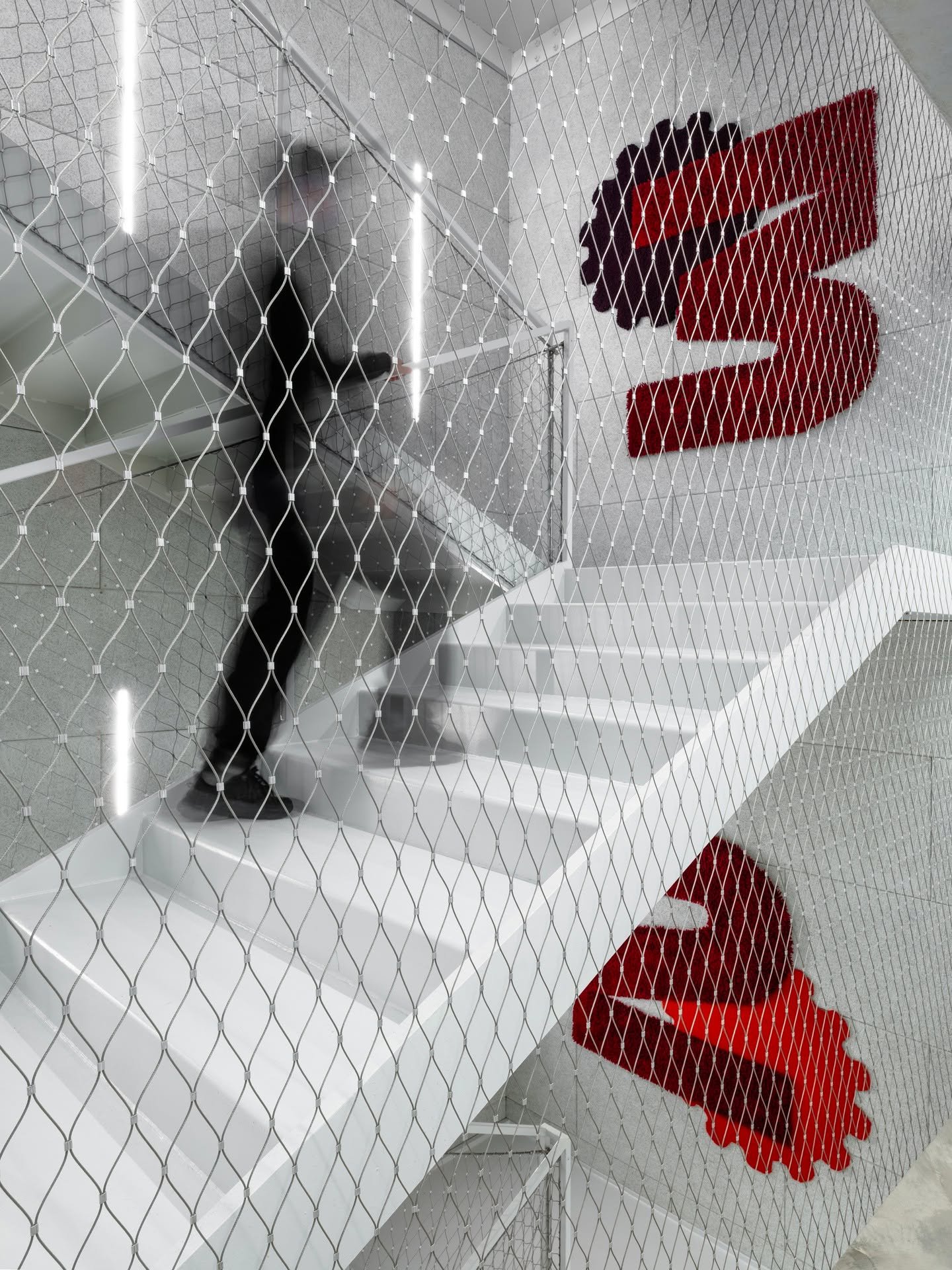 Re-GENERATOR, Zabok - Signage and wayfinding system
Designed by Marko Hrastovec with Robert Čanak, the signage pays homage to the site&rsquo;s industrial heritage, incorporating carpet inlays, raw aluminum profiles, a custom set of numbers, a tailore