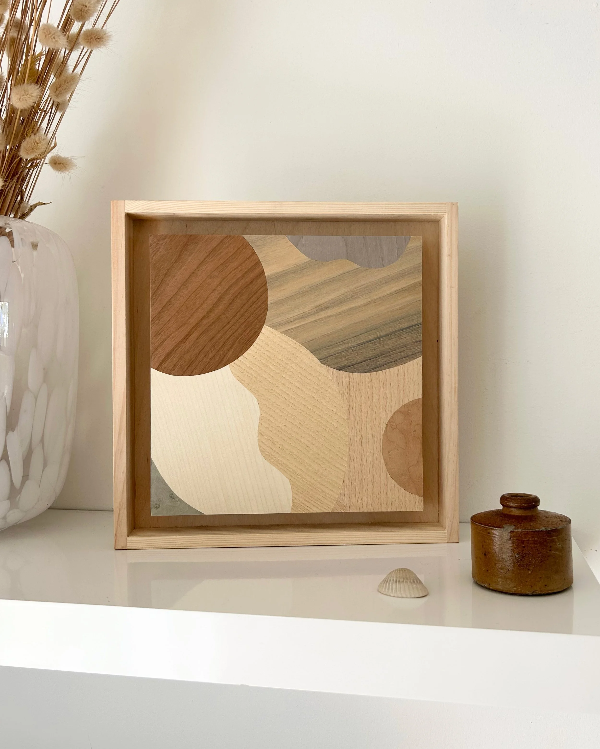 A Flower (study) framed