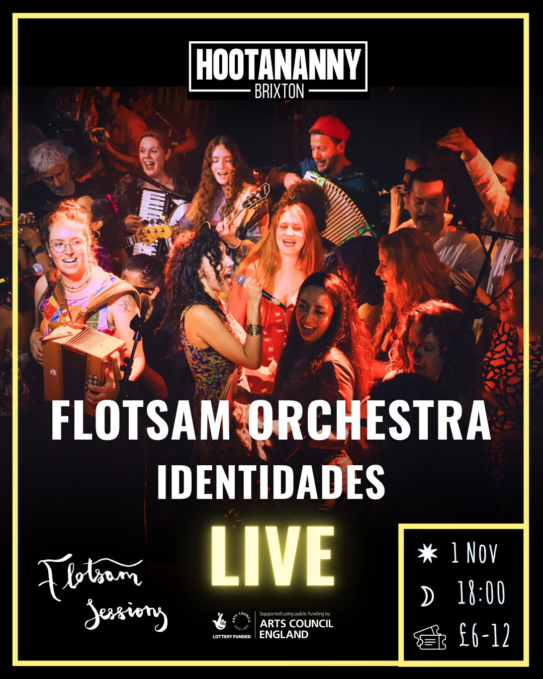 Flotsam Orchestra @ Hootananny, 1st Nov