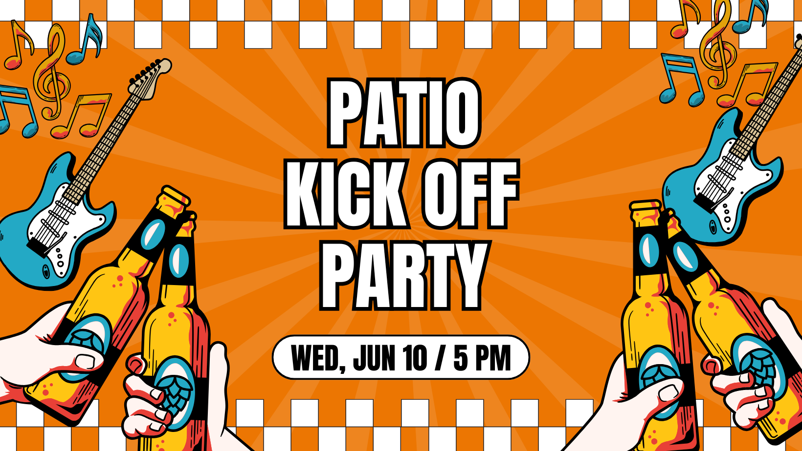 Patio Kickoff Party!