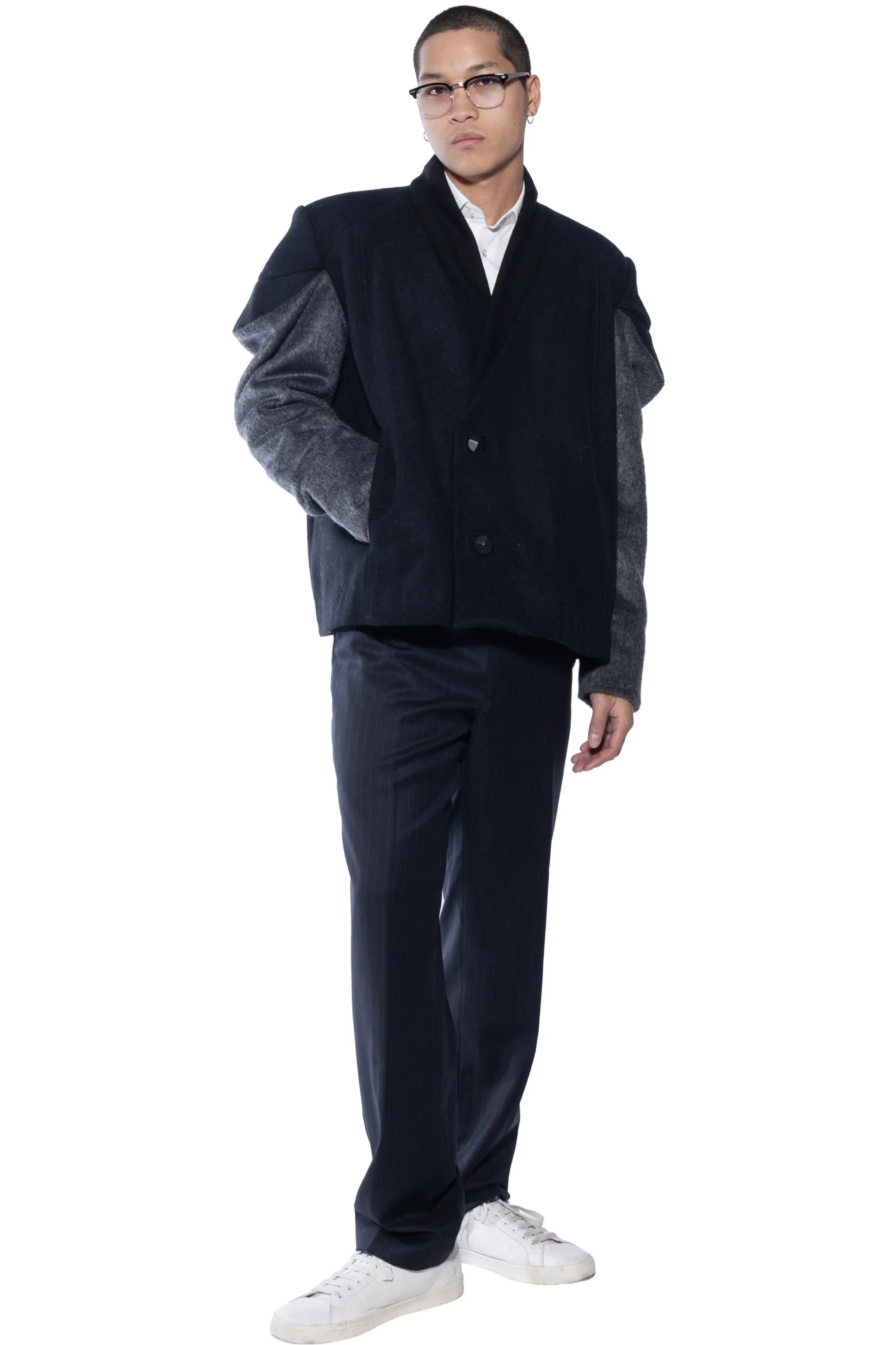 veste blouson bicolore en laine face .jpg