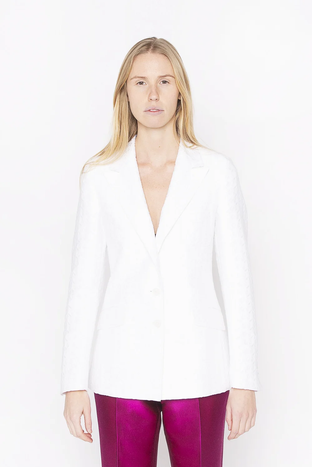 Veste Blanche Neuve Marque A.C.B - Taille 38 - Avec étiquette - Style Casual