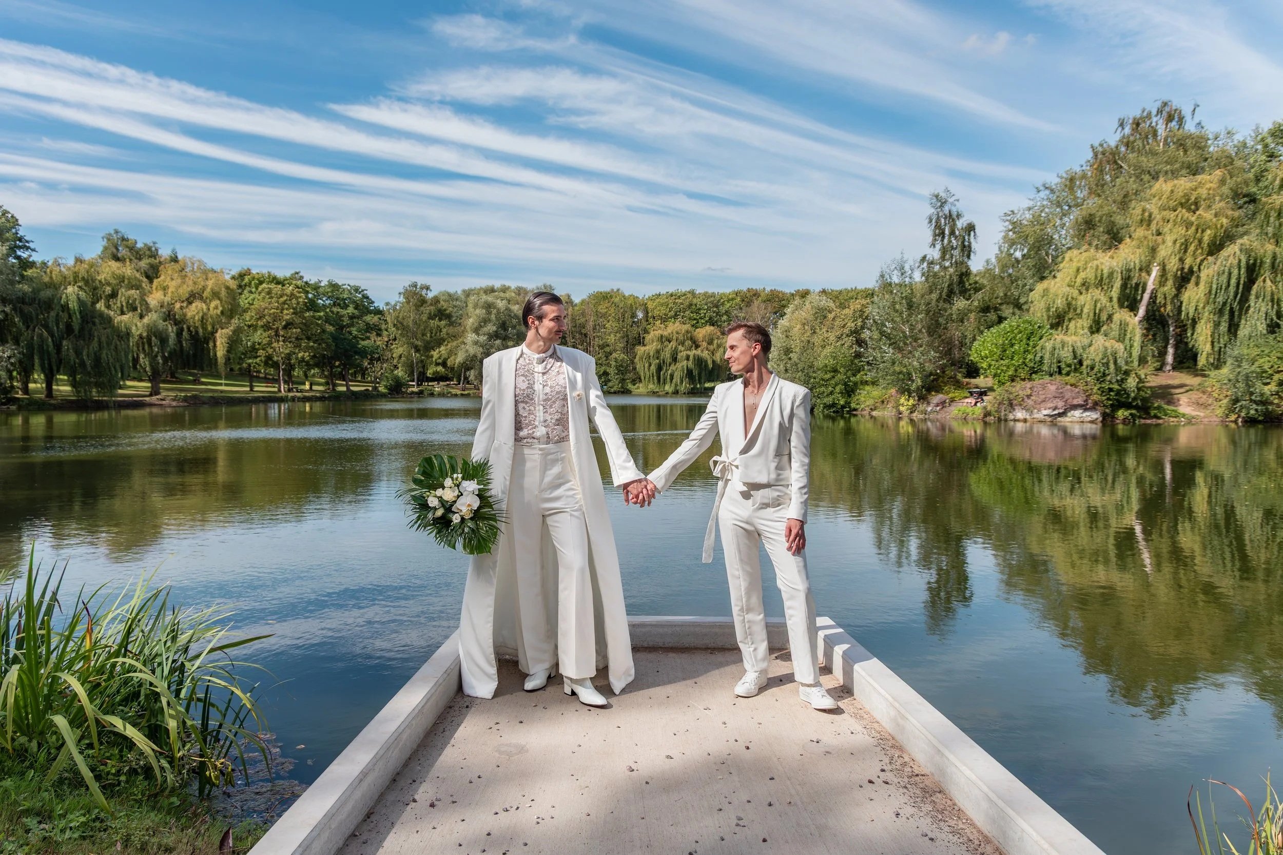 mariage en blanc pour JC et G septembre 2025 credit MarionZ