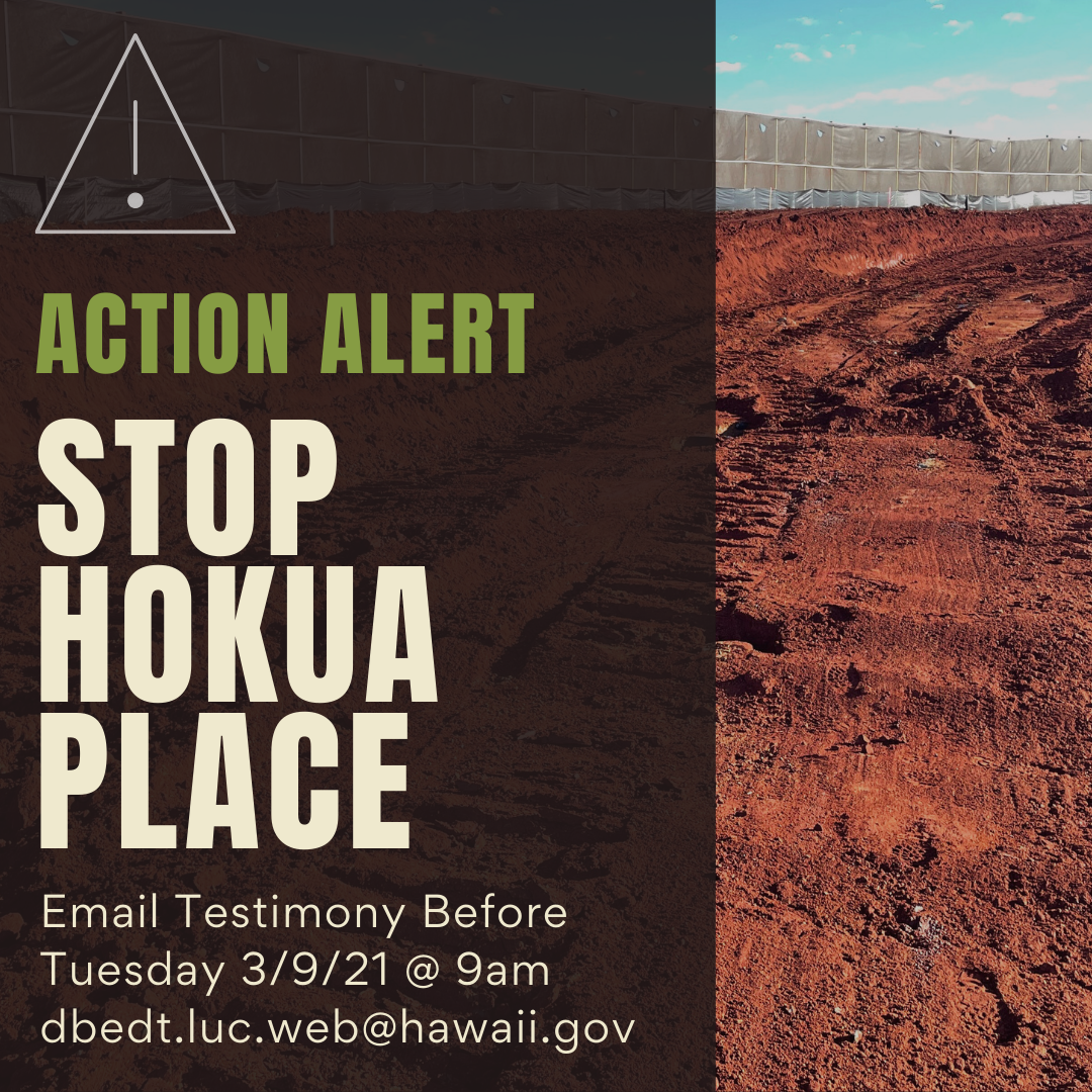 Stop HoKua Place Kapaʻa Development