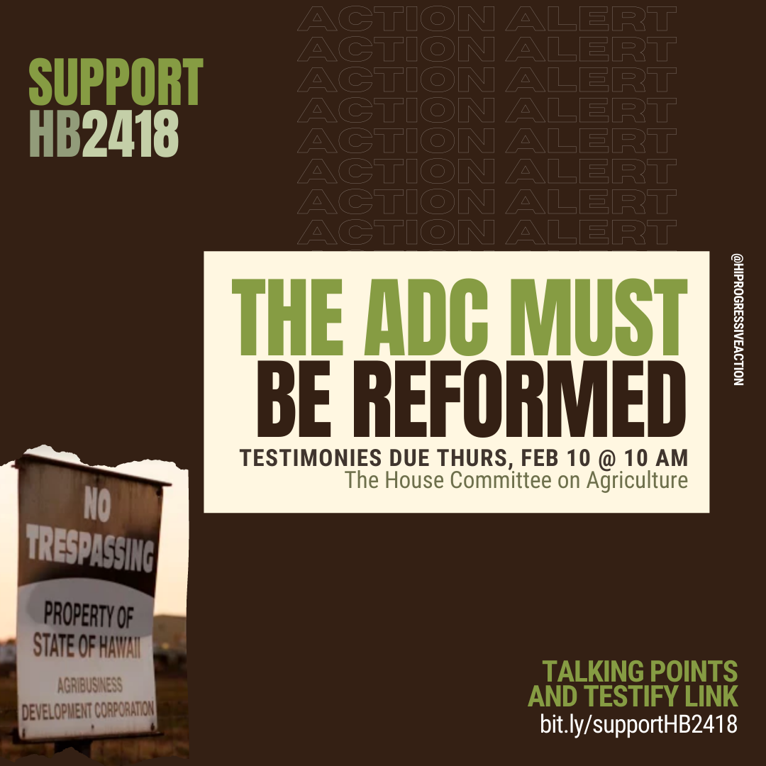  The ADC Must Be Reformed! (Support HB2418 with Amendments)