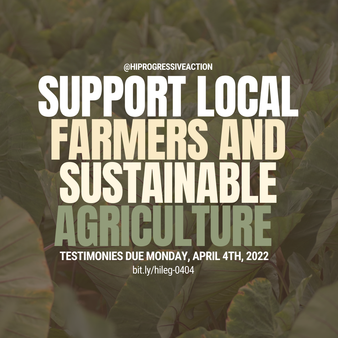 Support Local Farmers and Sustainable Agriculture