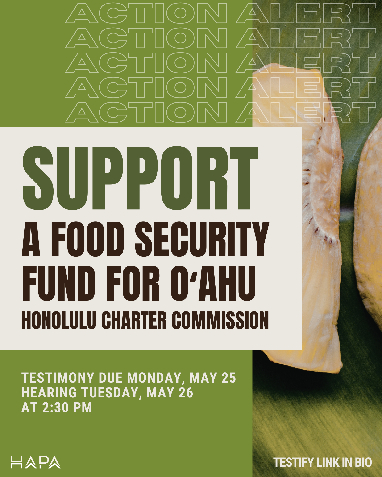 Support a Food Security Fund for Oʻahu!