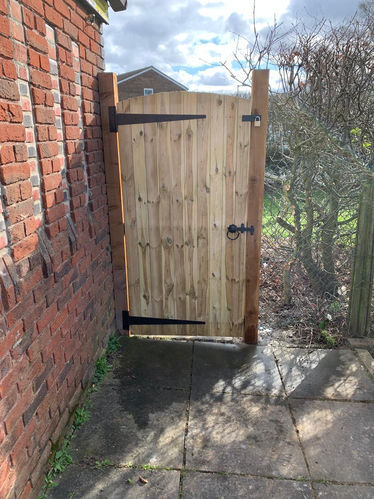 New Wooden Gate