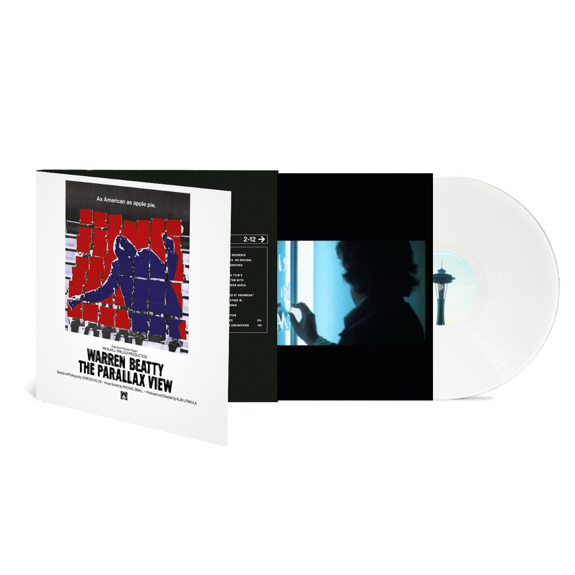 Stue etc lovgivning The Parallax View - Soundtrack LP (White Vinyl) — Cinema Paradiso