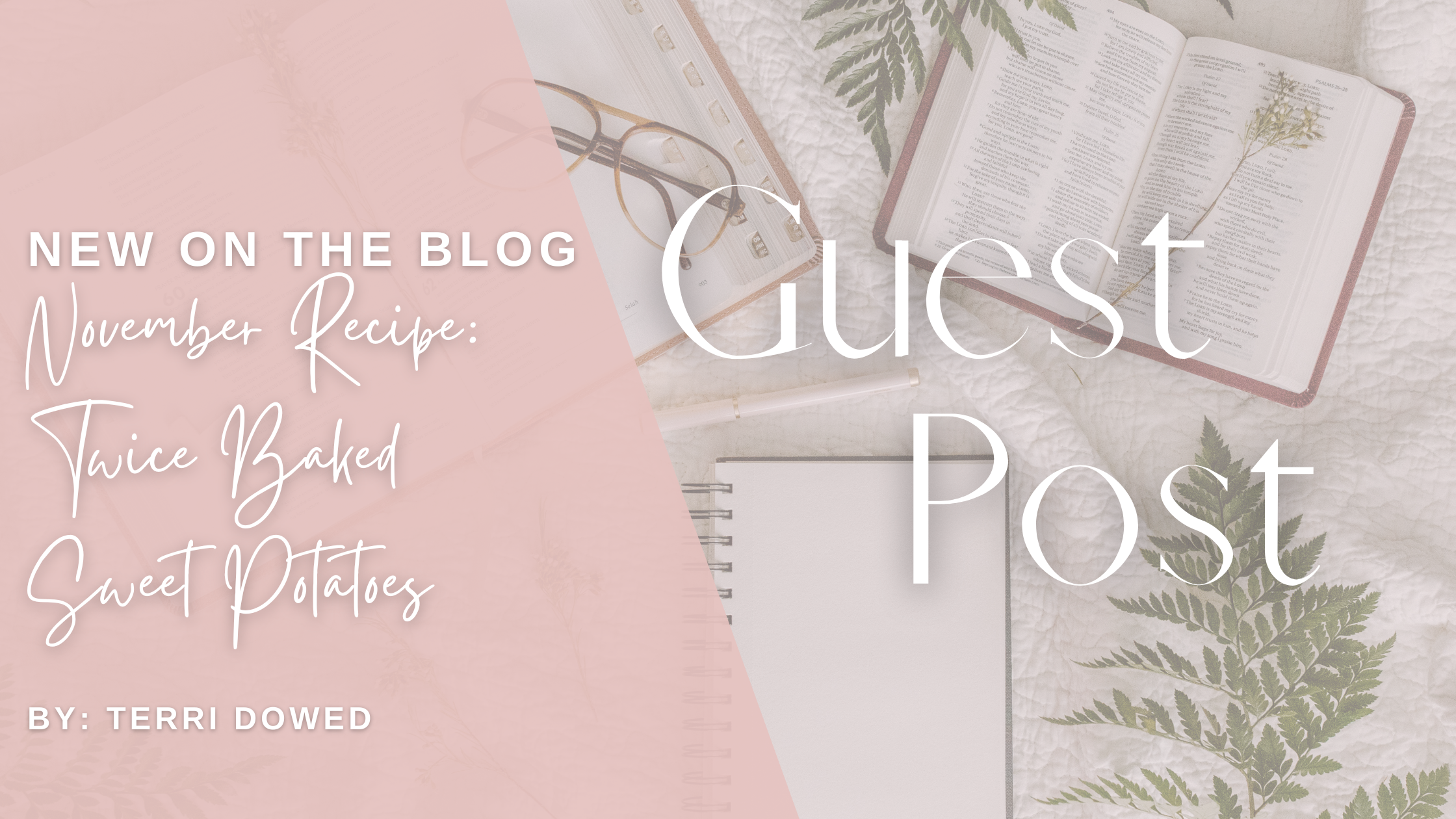 November Recipe of the Month: Twice Baked Candied Sweet Potatoes