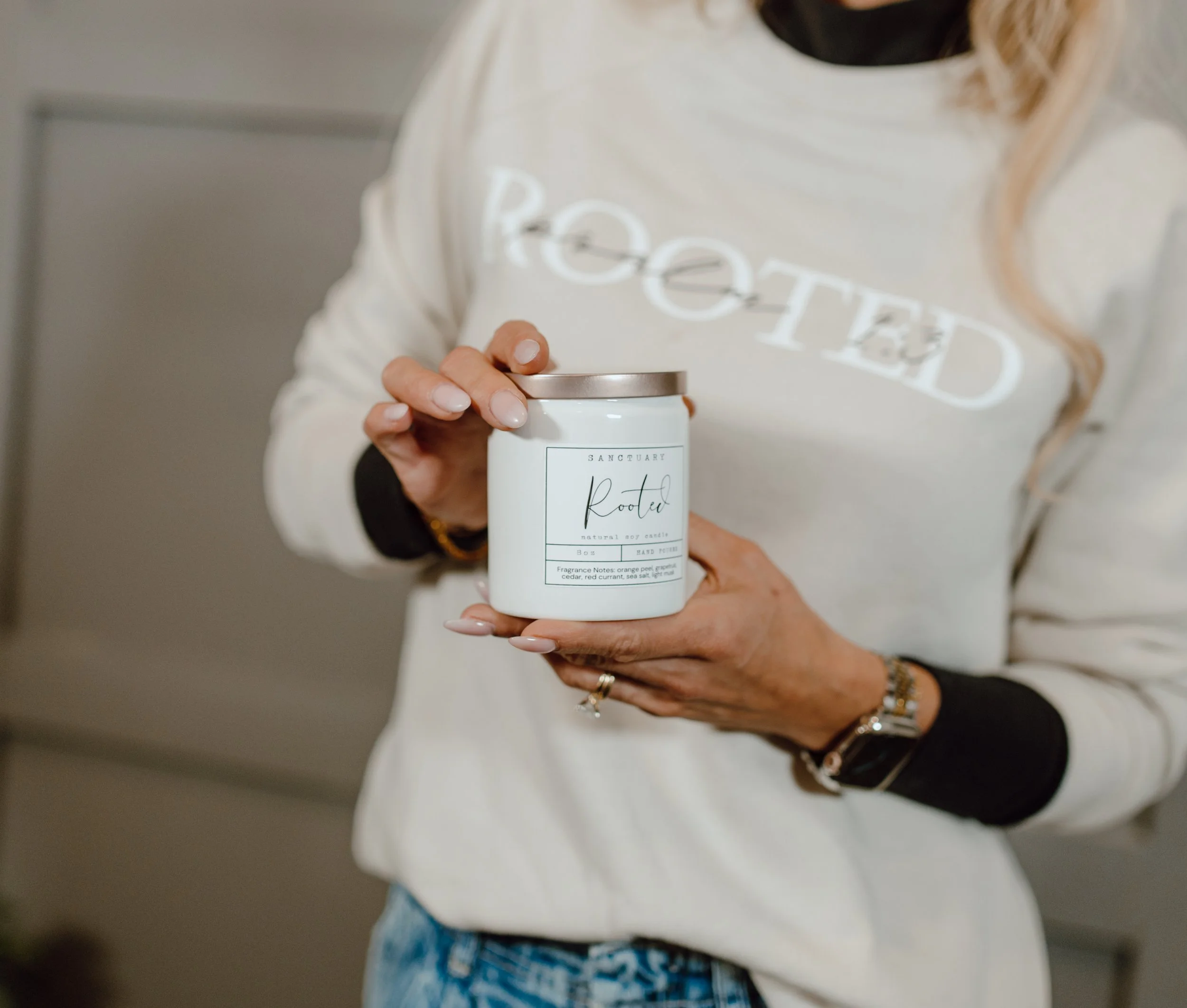 8oz. Rooted Candle