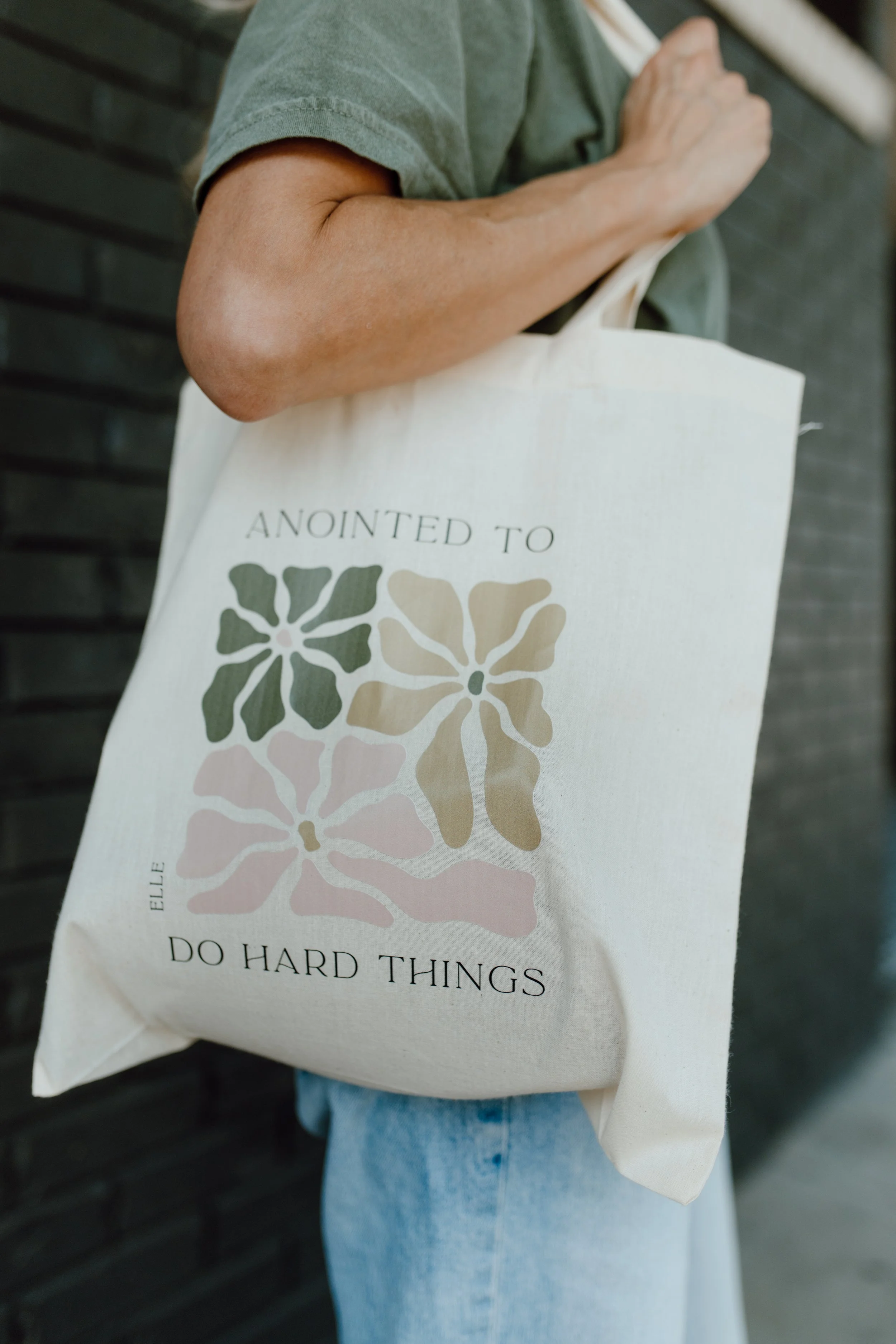 Anointed To Do Hard Things Tote