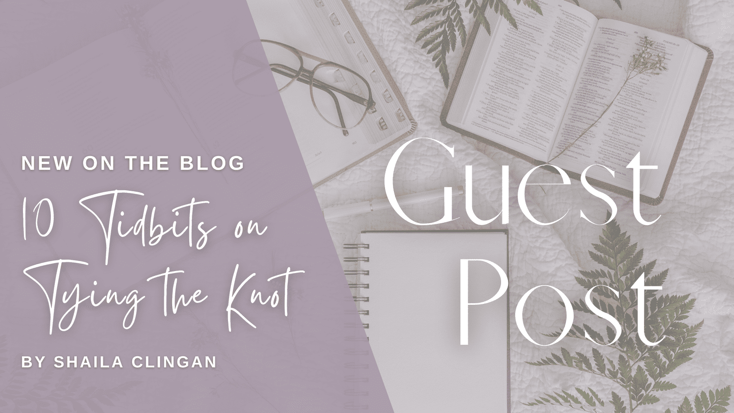 10 Tidbits on Tying the Knot — Joie Miller