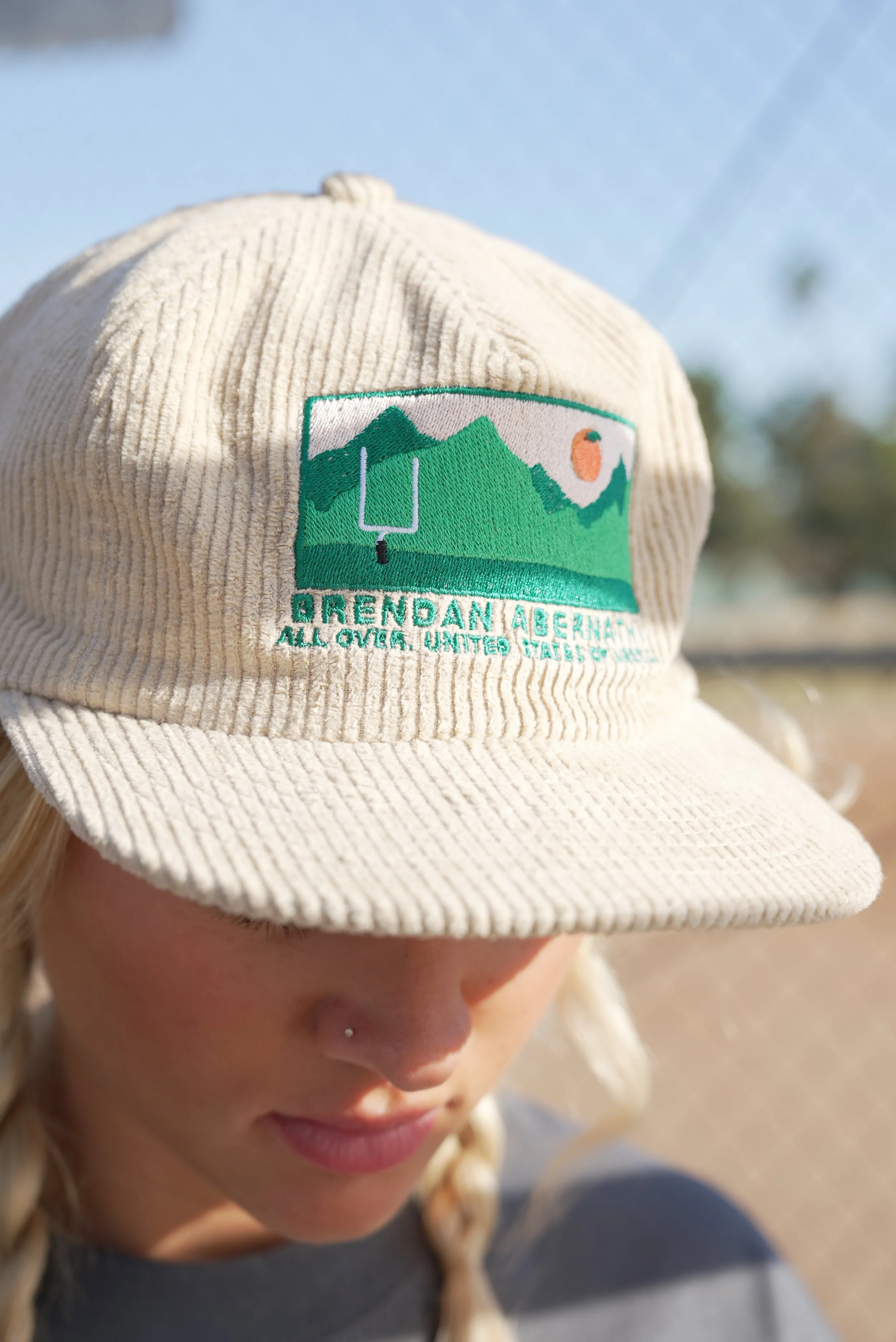 "the kid" corduroy hat