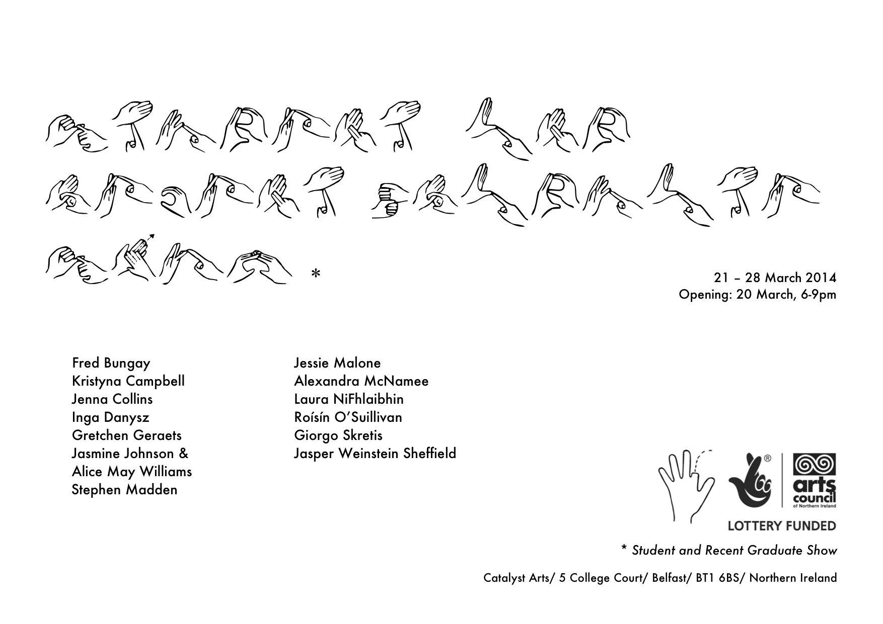 Student & Recent Graduate Show Poster.jpg