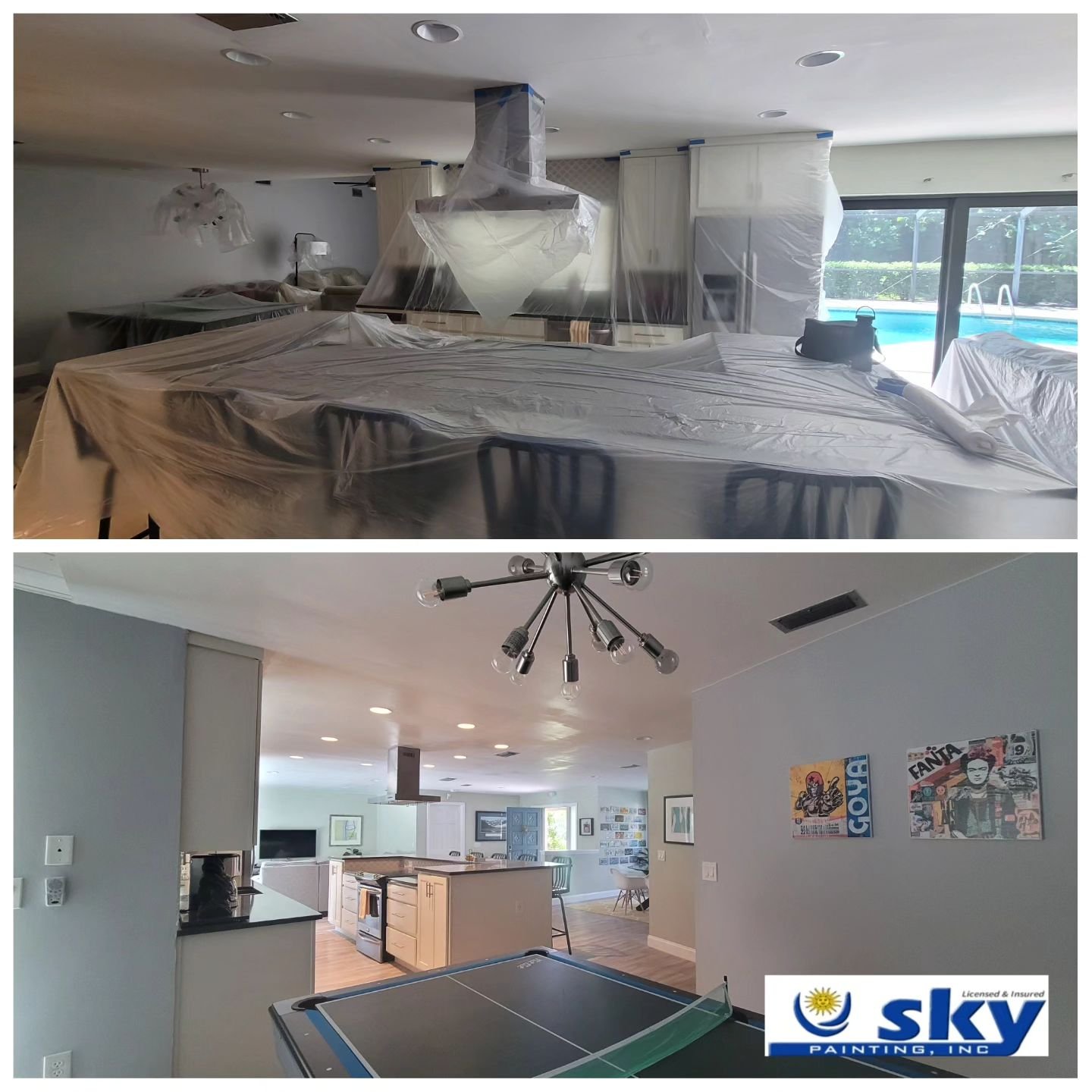 Transform your home with our interior painting and exterior services! At Sky Painting Inc., we specialize in bringing your spaces to life, highlighting their beauty and unique style. With our meticulous attention to detail and passion for the art of 