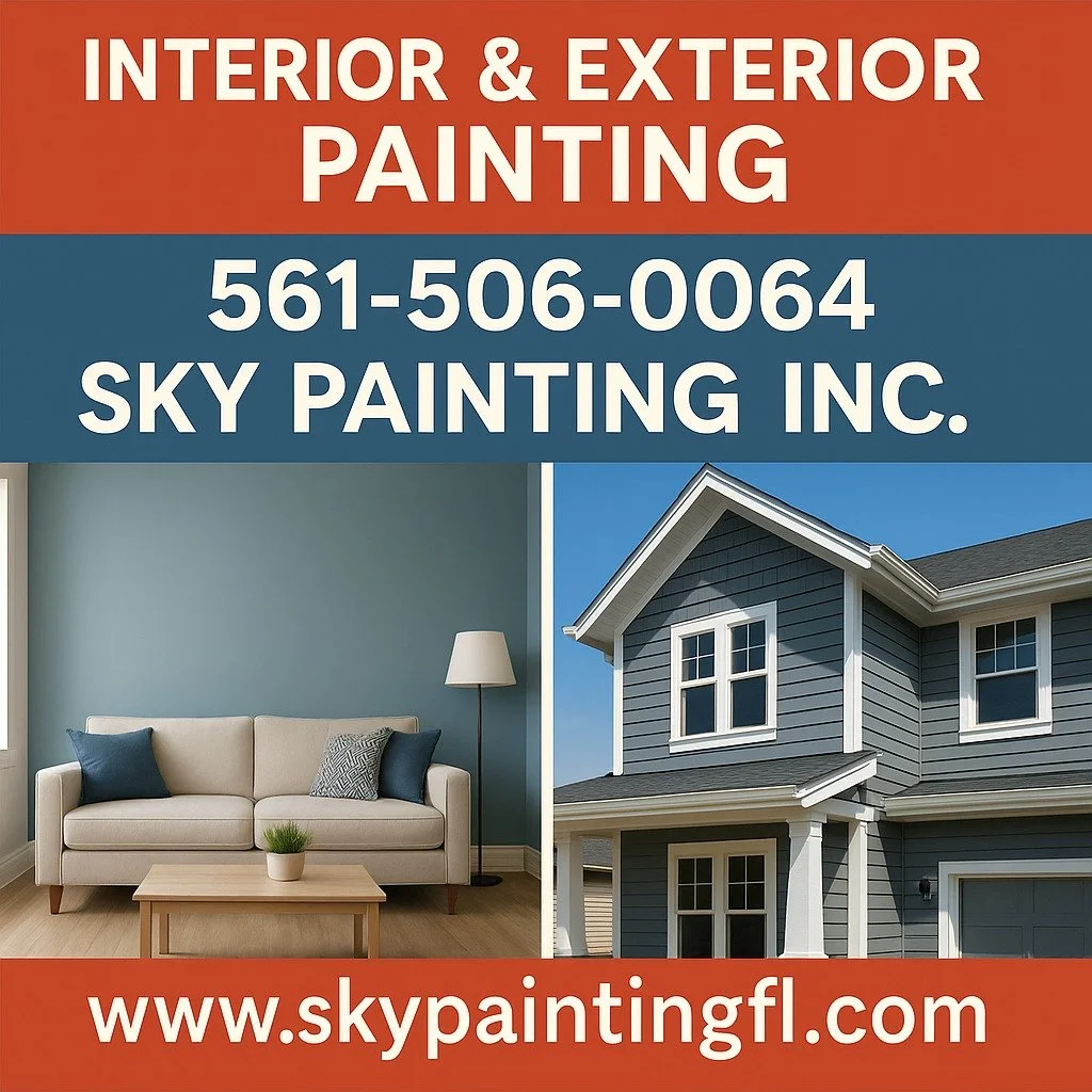 ✨ Transform Your Home with Professional Painting! ✨

At Sky Painting Inc., we bring new life to your home with top-quality interior and exterior painting services.
Whether you&rsquo;re refreshing a single room or giving the whole house a new look, ou