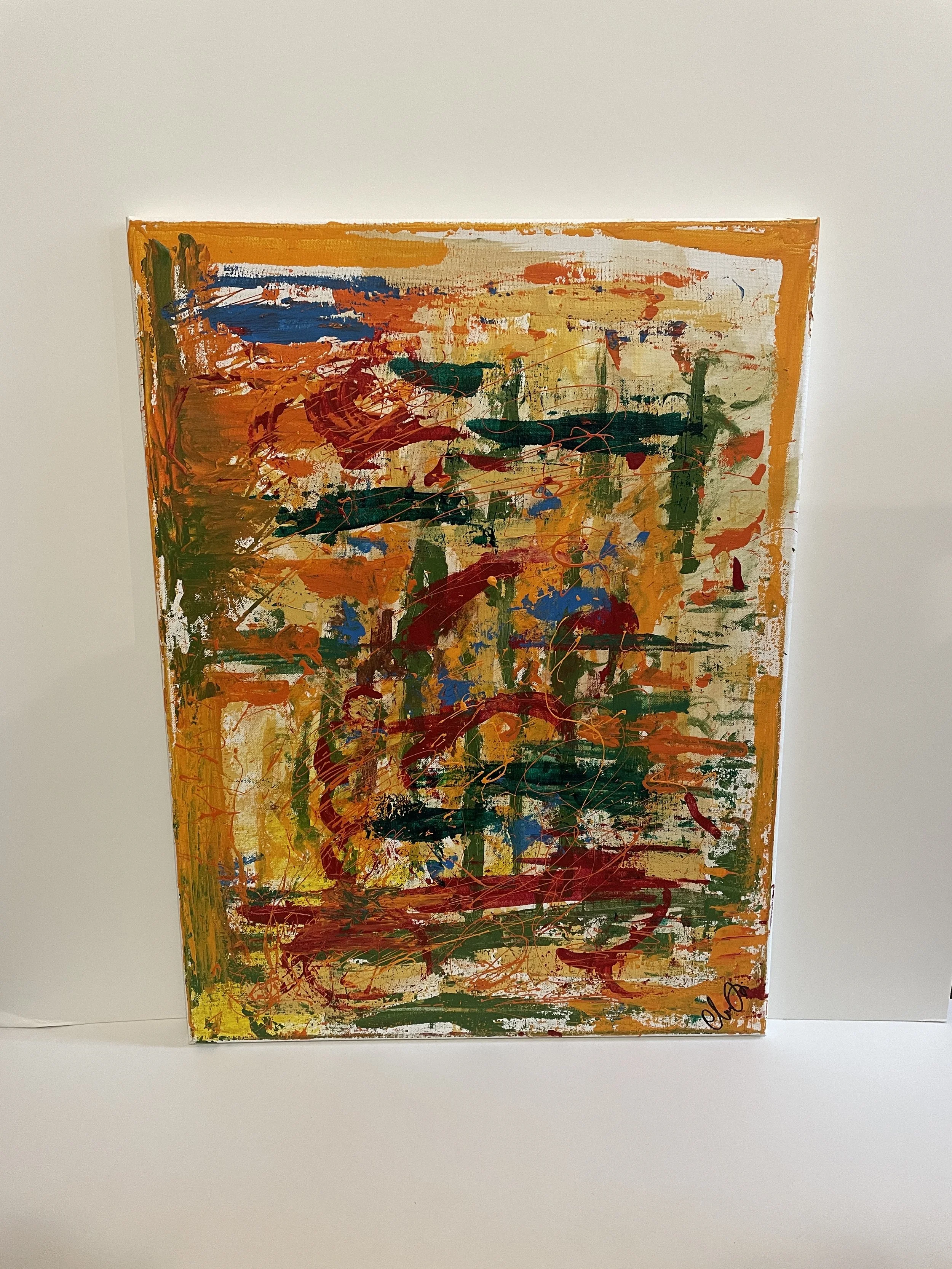 Fort Worth, 16x20, Oil and Acrylic