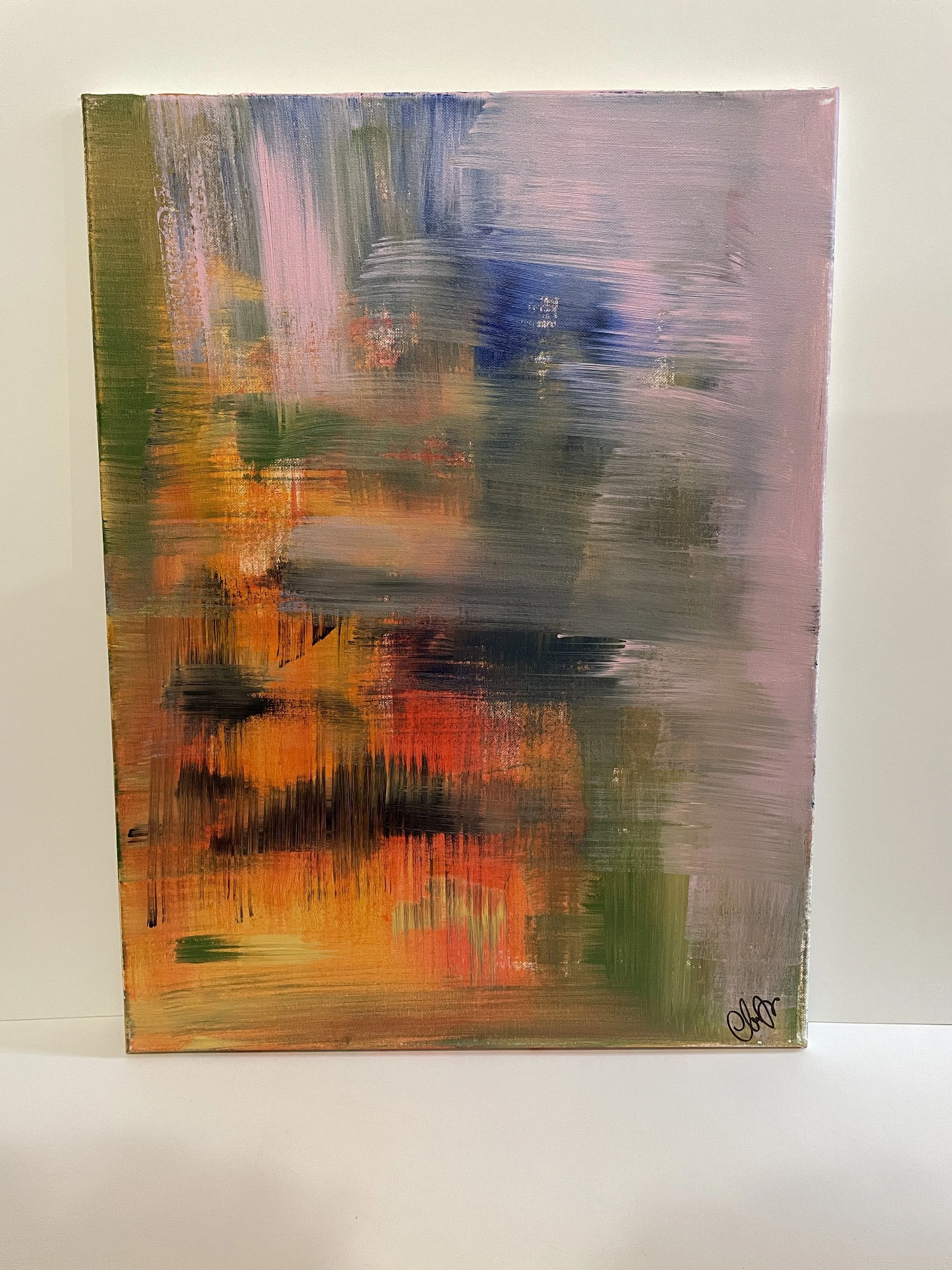 Joshua Tree, 16x20, Oil and Acrylic