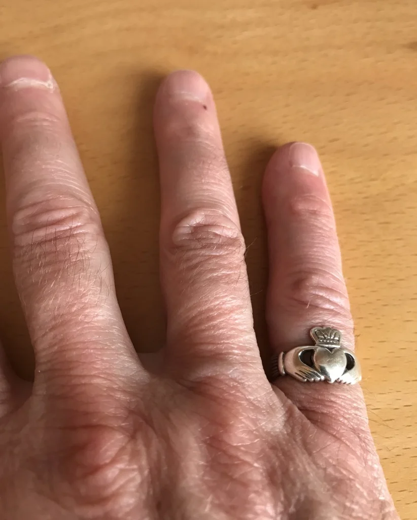 Middle Finger What Way To Wear A Claddagh Ring Middle Finger Which