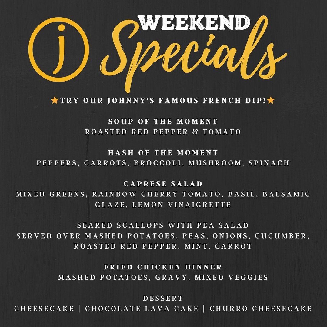 Another amazing weekend - start the fun with our specials ✨🎉