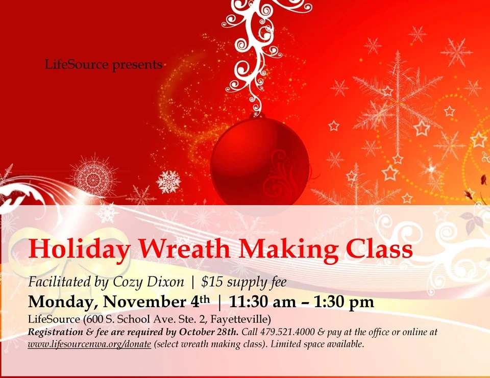 Holiday Wreath Making Class