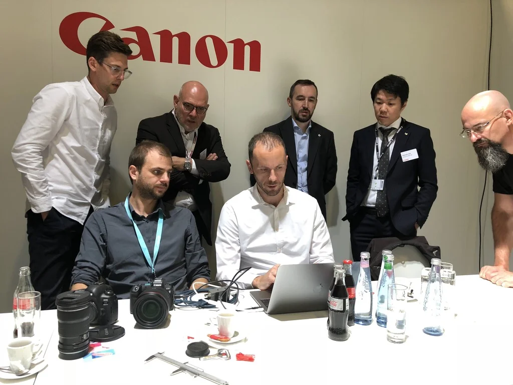 Shake hands, tell story, give business cards. Repeat. And one day you may bring your tech team backstage for a VIP pre-release event.