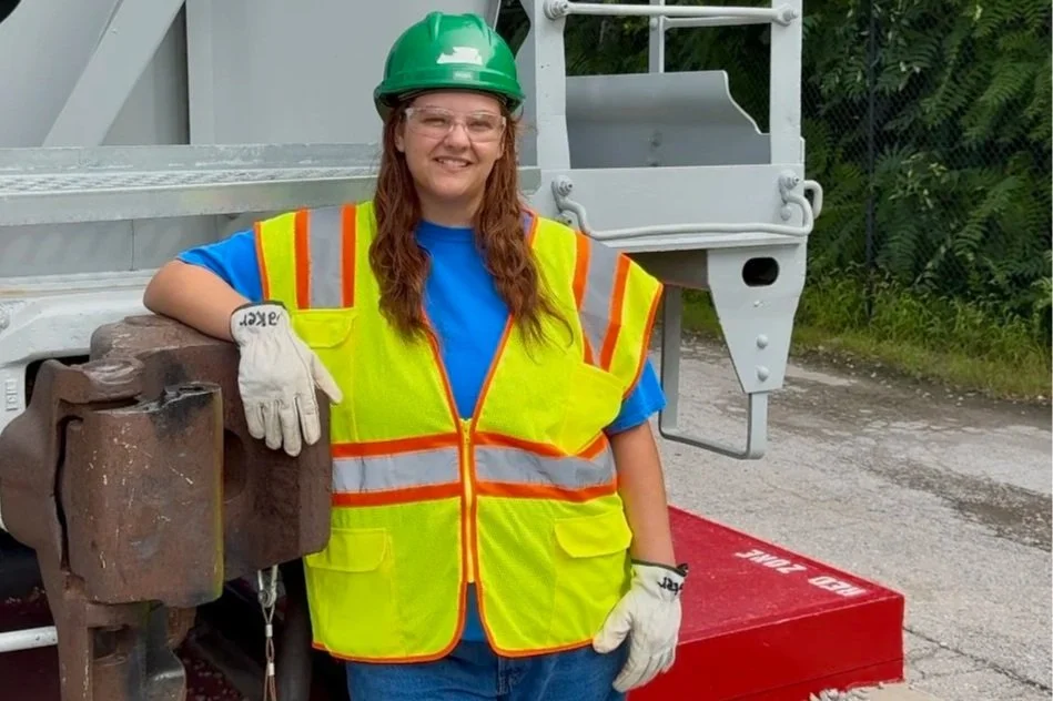 Corinne Baker is helping move the railroad industry forward, one milestone at a time