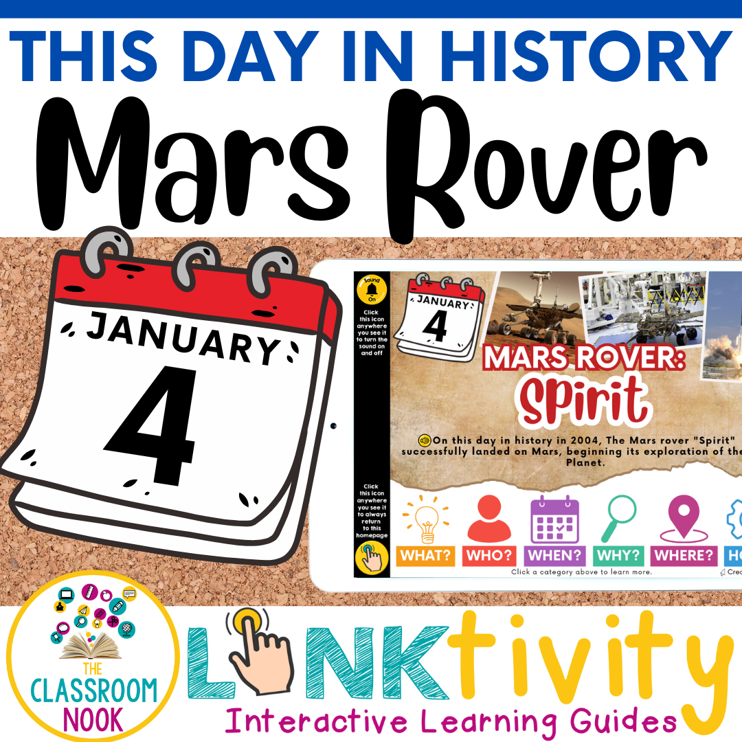 THIS DAY IN HISTORY LINKtivity®: January 4, 2004 - Mars Rover