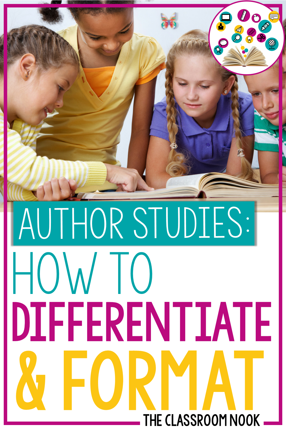 Author Study Series:  Differentiating and Formatting