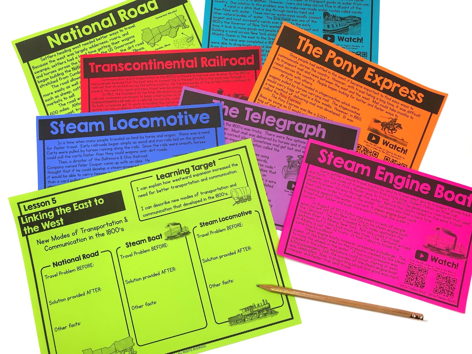 divide students up into small groups and assign them each one portion of the whole topic to learn about and then present to the class