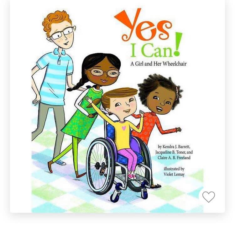 Yes, I can:  A Girl in Her Wheelchair