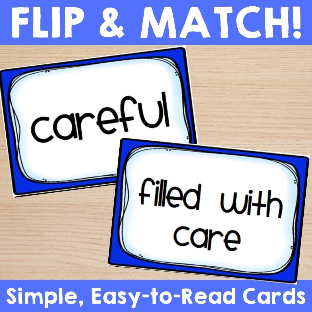 Suffix Memory Literacy Center (-less, -ly, -ful) Vocabulary & Word Work