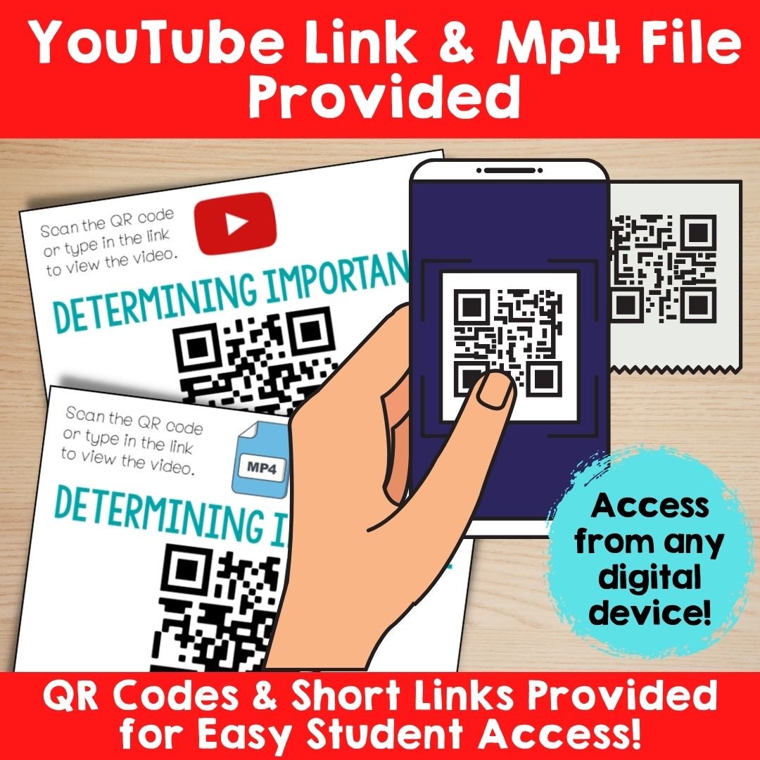 VIDEO: Determining Importance (Reading Comprehension Strategy Instruction)