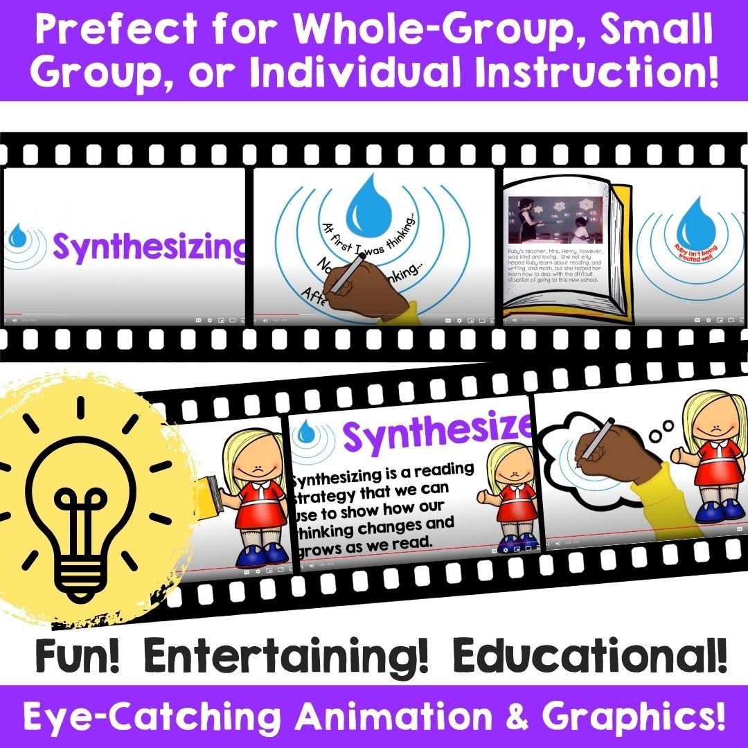 VIDEO: Synthesizing (Forming a Synthesis) - Reading Comprehension Strategy