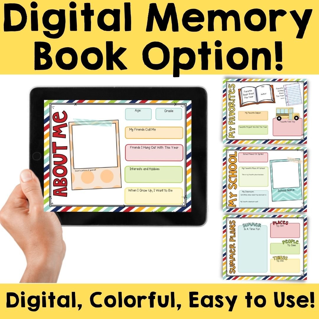 Yearlong Memory Book- 2nd Grade Edition - Classful